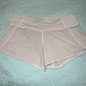 LuluLemon Grey Speed Up Shorts